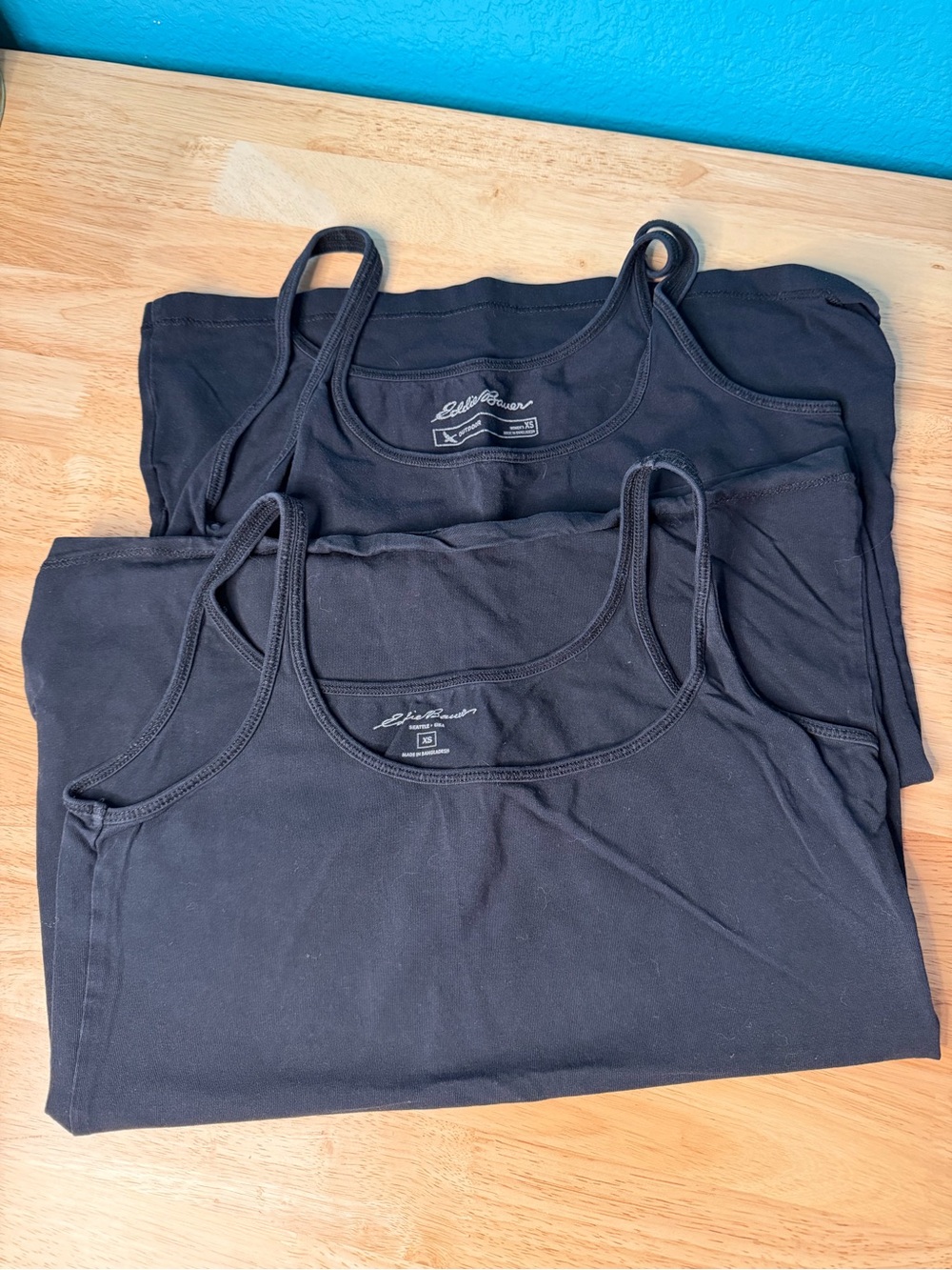 Eddie Bauer Cami Tank‎ Tops Bundle in Black, Both XS